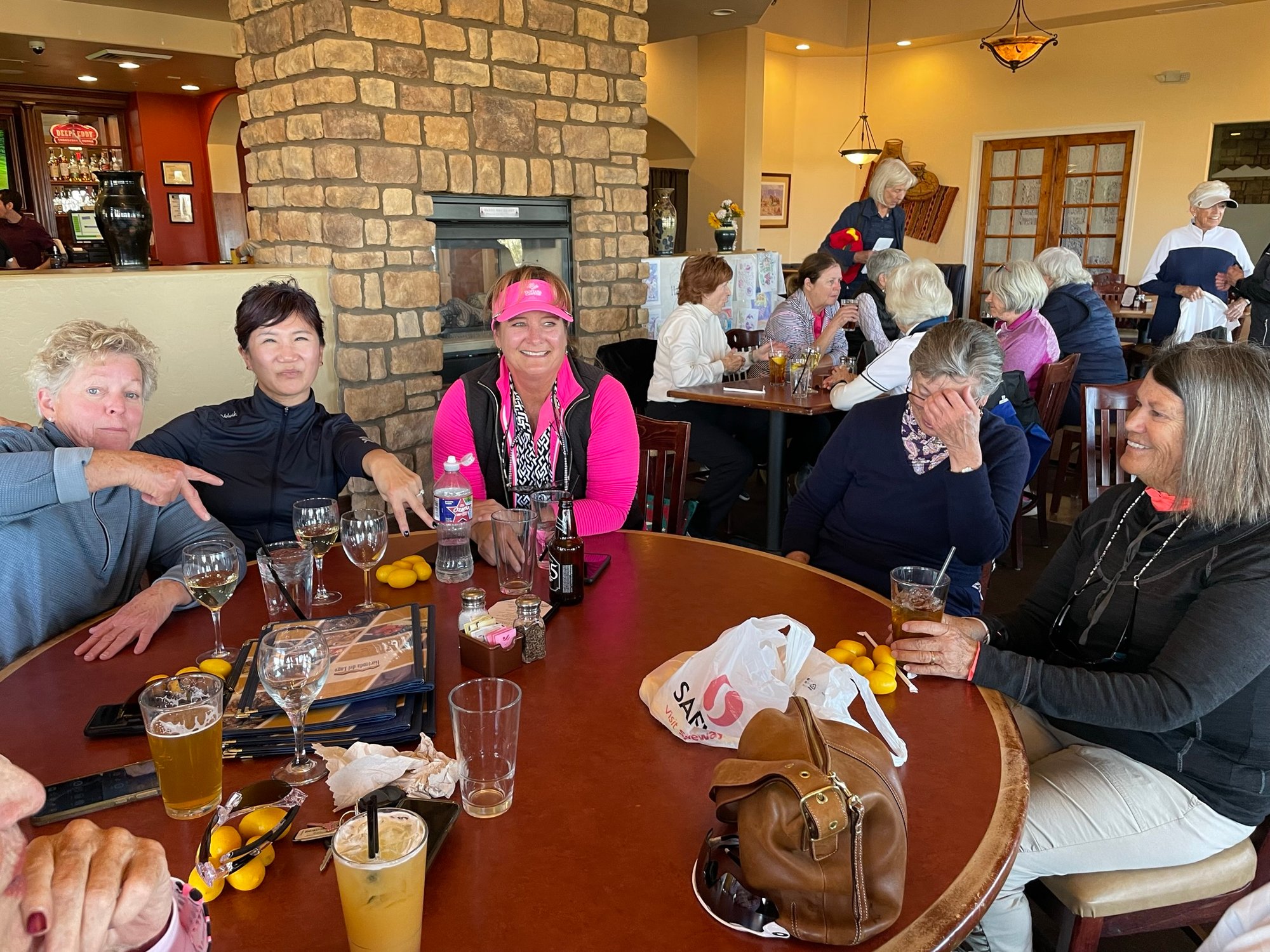 2022-2023 - Karen Lunderg, Miki Hong, ? , Kathy Mattern, Chris Taylor