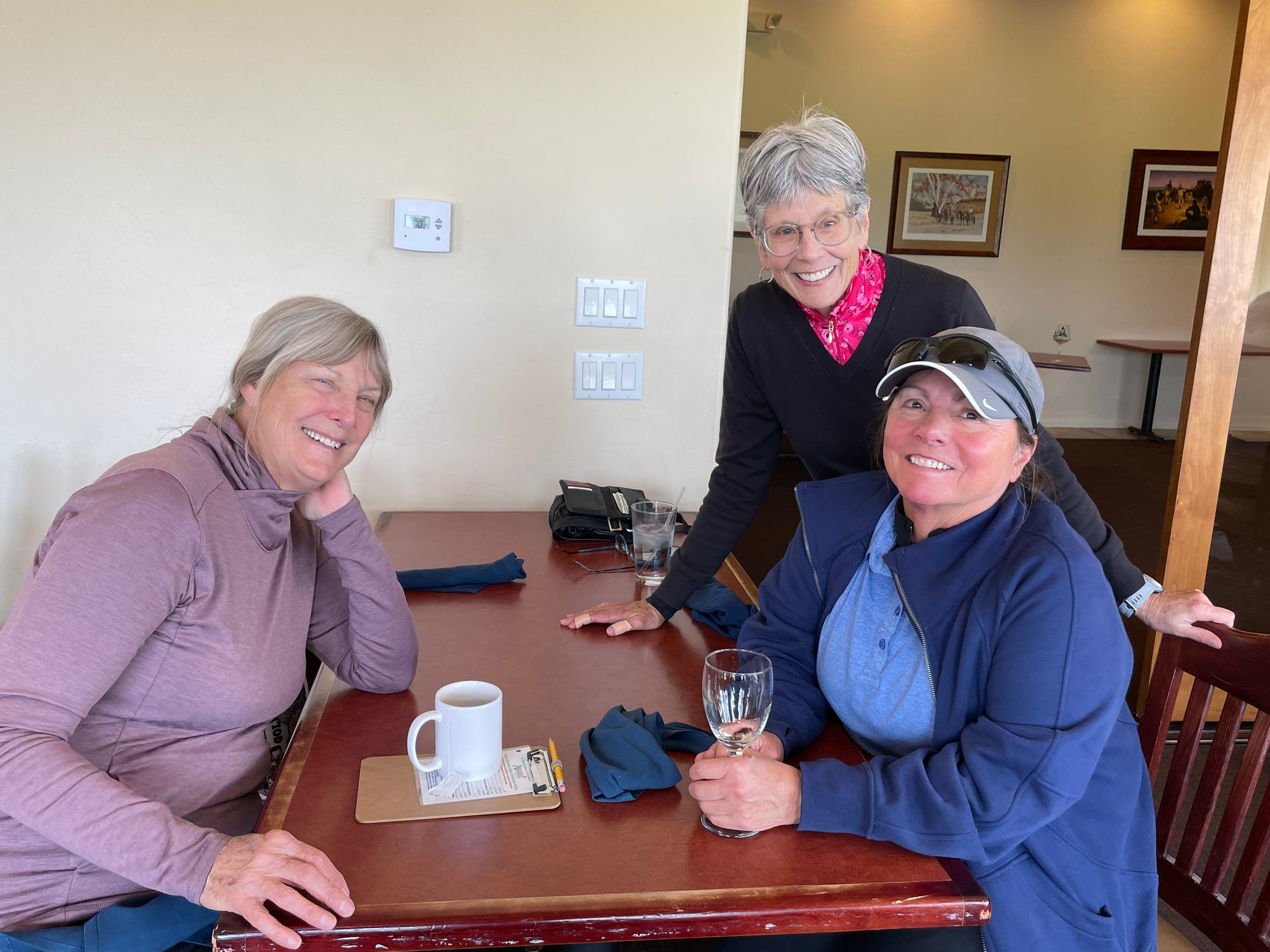 March 25, 2024 - Club Championship - Gail Daly, Lynn Langland, Vonnie Ginther