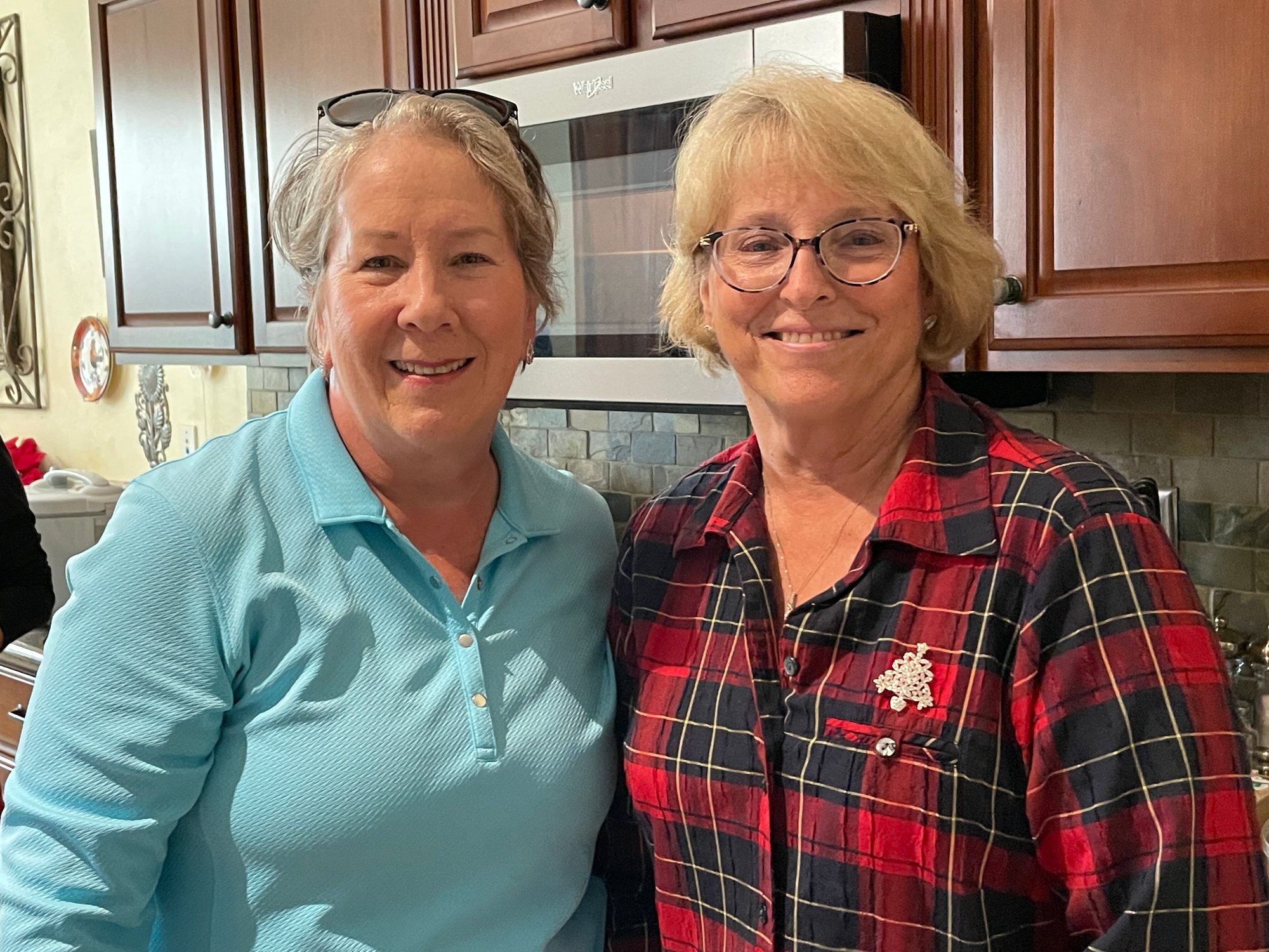 December 16, 2024 - Christmas Party - Caroline Smith, Renee Roberts, Hostess