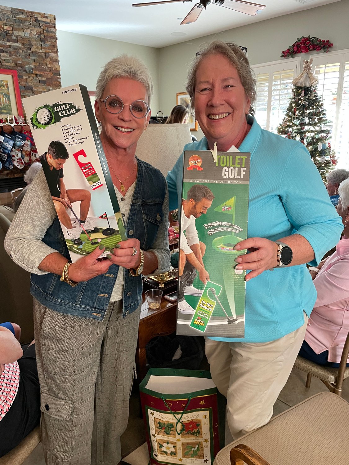 December 16, 2024 - Christmas Party - Deb Kohler, Caroline Smith
