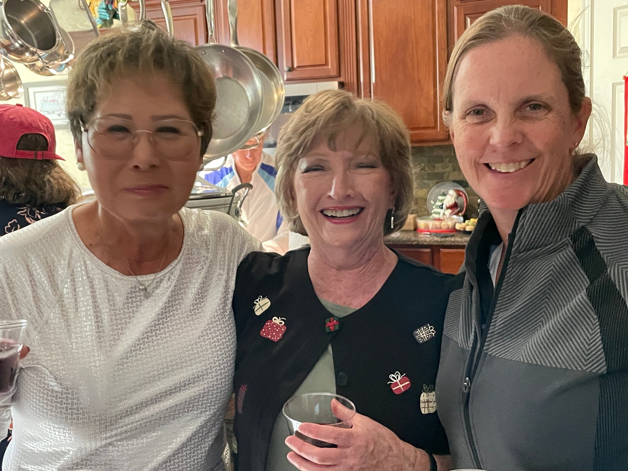 December 16, 2024 - Christmas Party - Kim Balsamo, Sandy Pedigo, Jill Pilling