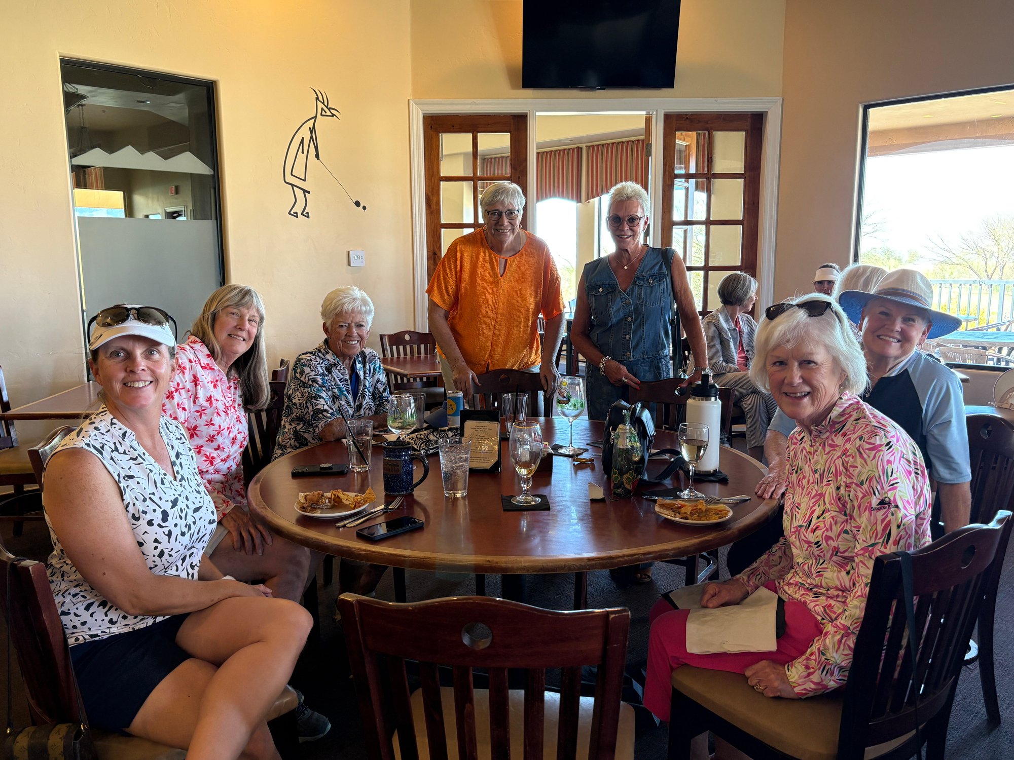 March 24, 2025 - Day 2 Championship - Jill Pilling, Gail Daly, Mo Herran, Sue English, Deb Kohler, Pam Smith, Julie Katz