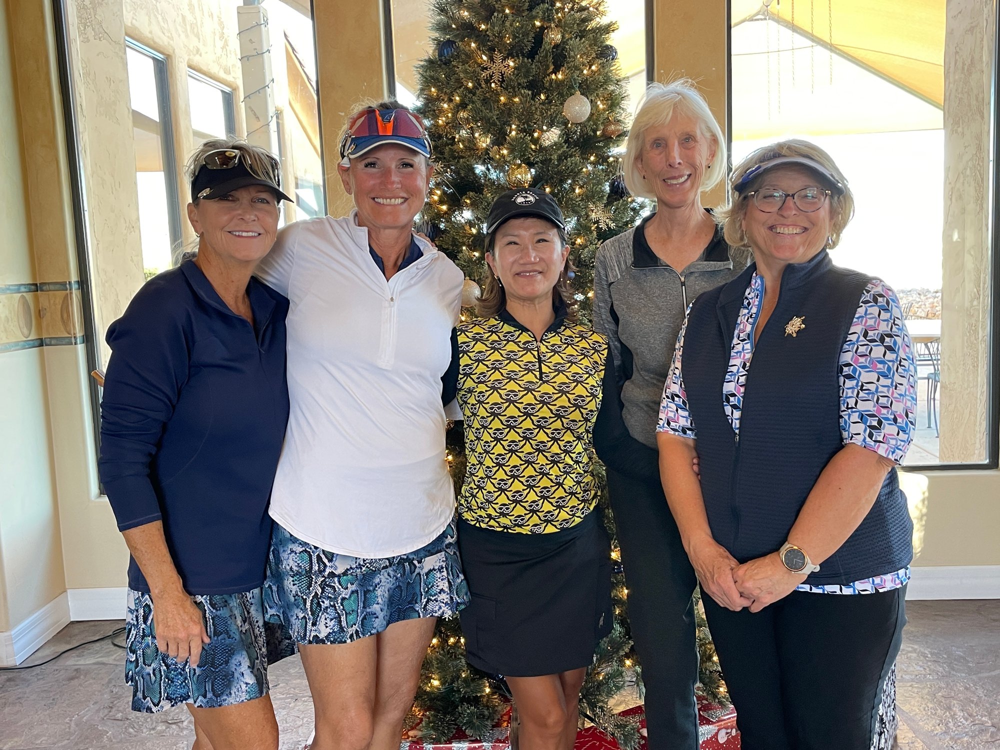 December 9, 2024 - Kachina Dolls - Lisa Higgins, Michele Phillips, Miki Hong, Lois Fischer, Renee Roberts
