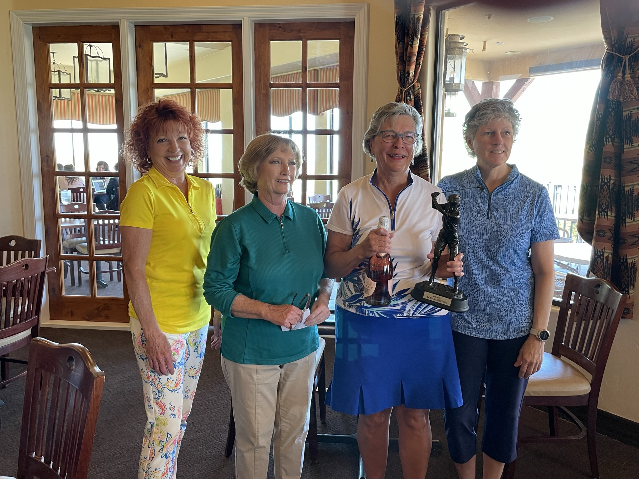 April 4, 2022 - Ace Competitors - Judy Gray, Sandy Pedigo, Kathy Mattern, Gail Enoch