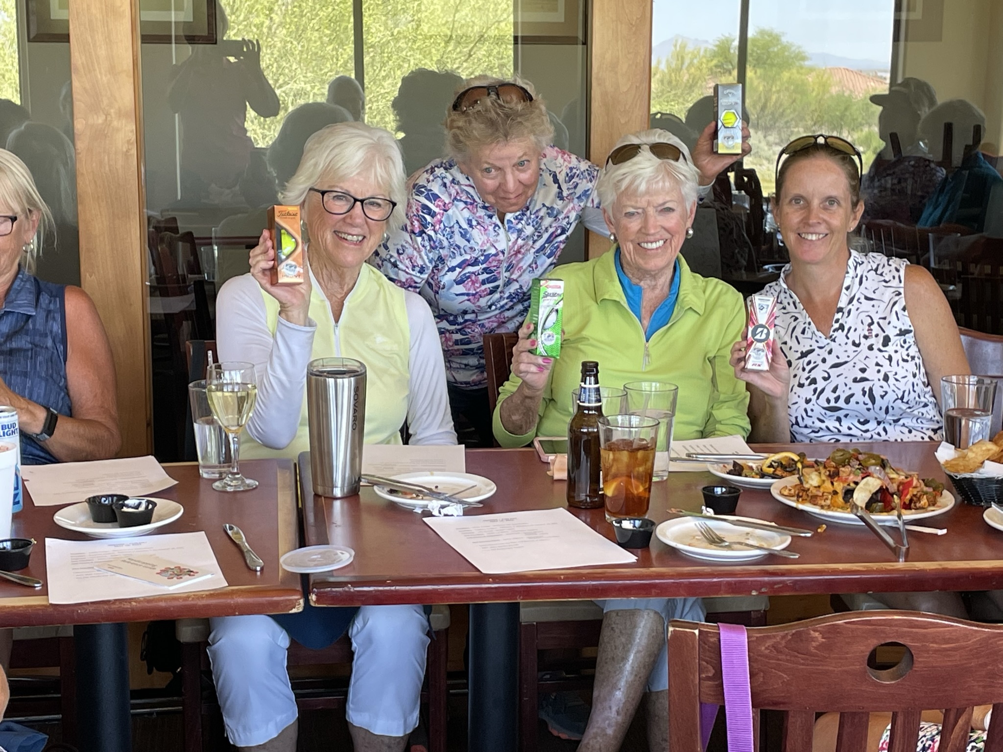 May 16, 2022 - Fun Day - Winning Team - Julie Katz, Karen Lunderg, Mo Herran, Jill Pilling